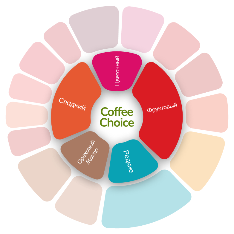 Coffee Choice — колесо вкусов